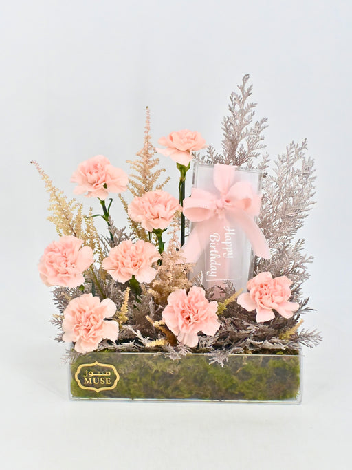 Peach Birthday Money Garden