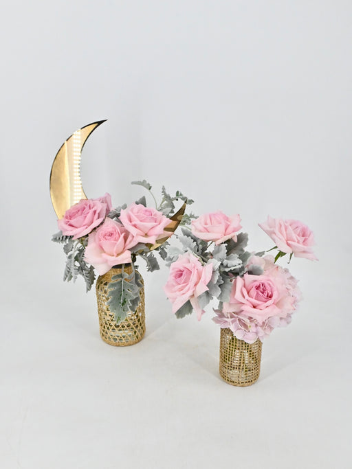 Pink Ramadan vase set