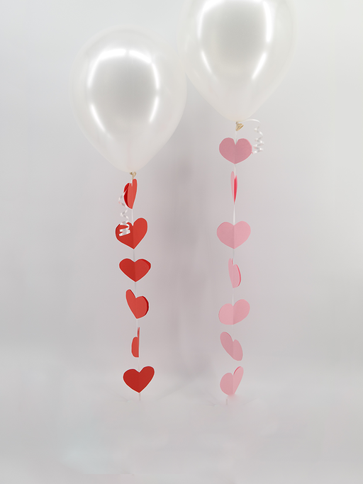 Balloons with Tail - Hearts