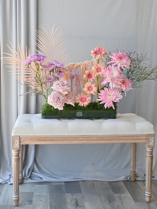 Cash Pocket Floral Tray