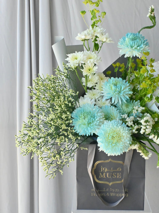 Ocean Breeze Blossom Tote