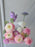 Blushing Pastel Acrylic Money Arrangement
