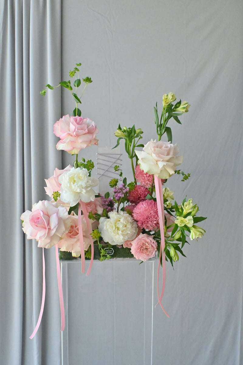 Floating Rose Money Arrangement