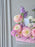 Blushing Pastel Acrylic Money Arrangement