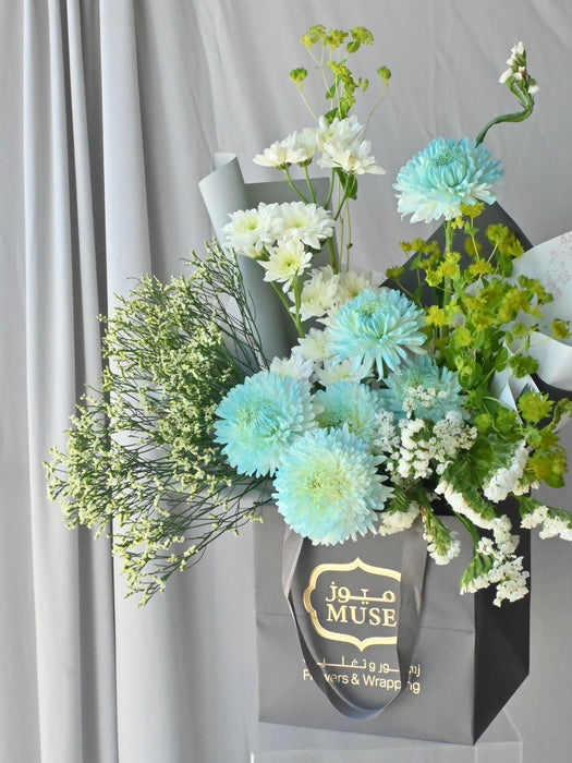 Ocean Breeze Blossom Tote