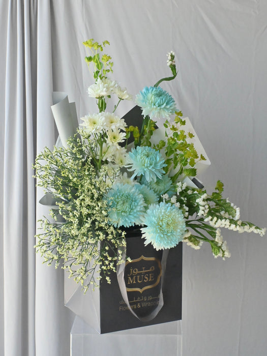Ocean Breeze Blossom Tote