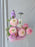 Blushing Pastel Acrylic Money Arrangement