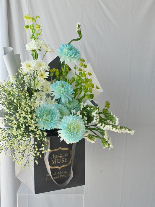 Ocean Breeze Blossom Tote