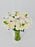 Customized White Bouquet in a Vase With delivery fee for Ms. SM