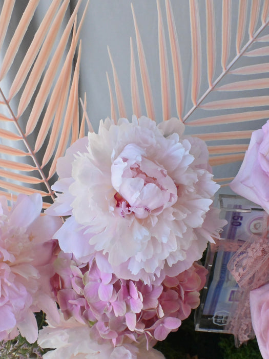 Blush Bloom Luxury Money Basket