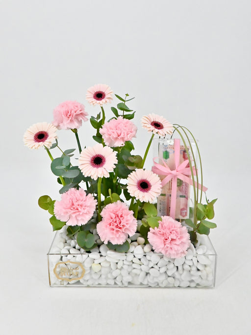 Abby Pink Money Arrangement