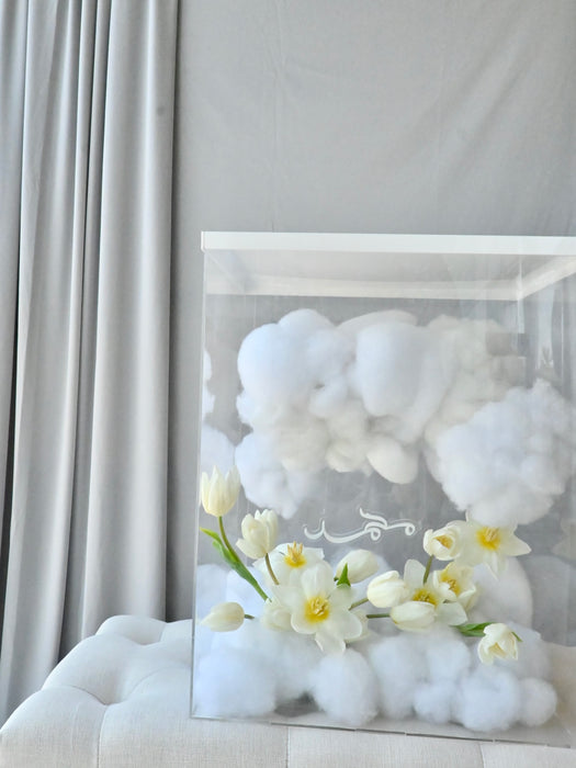 Heavenly Bloom Box with Customized Baby Name