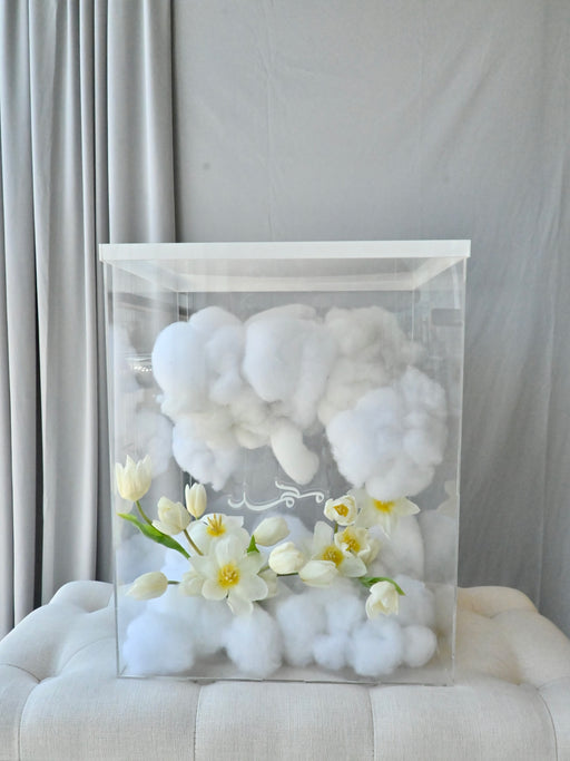 Heavenly Bloom Box with Customized Baby Name