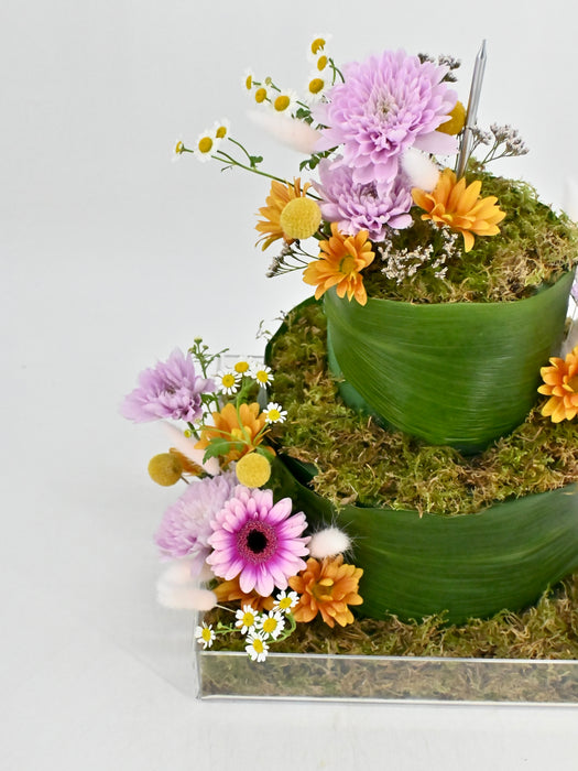 Floral Cake Arrangement