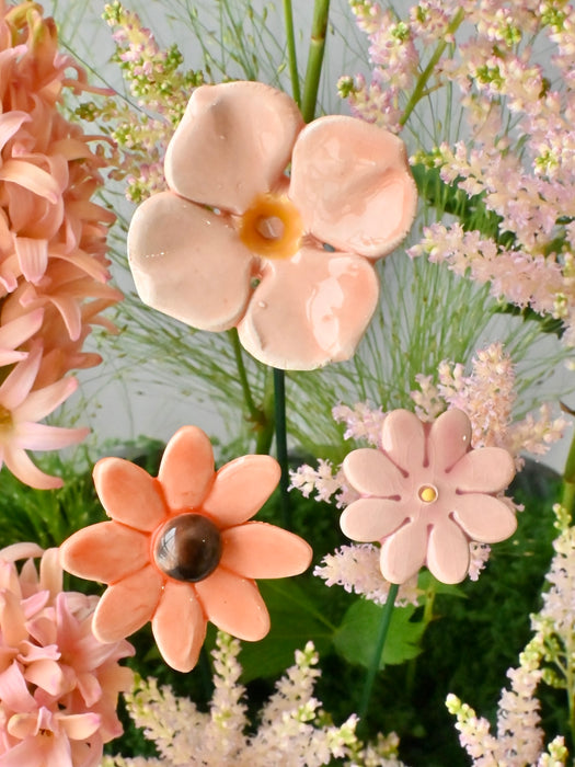 Blushing Flowery Garden