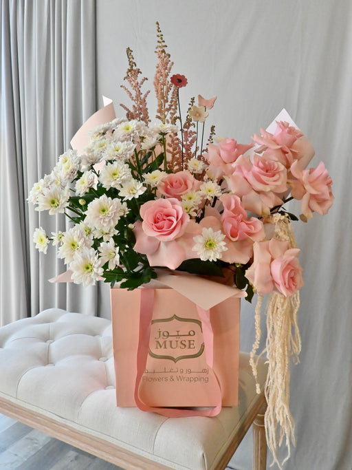 Soft Blush Flower Blooms