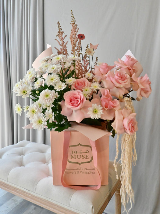 Soft Blush Flower Blooms
