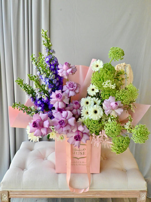 Purple Nature Scent Bouquet