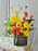 Golden Sunset Blooms