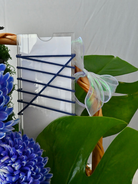 Royal Botanical Basket Money Gift