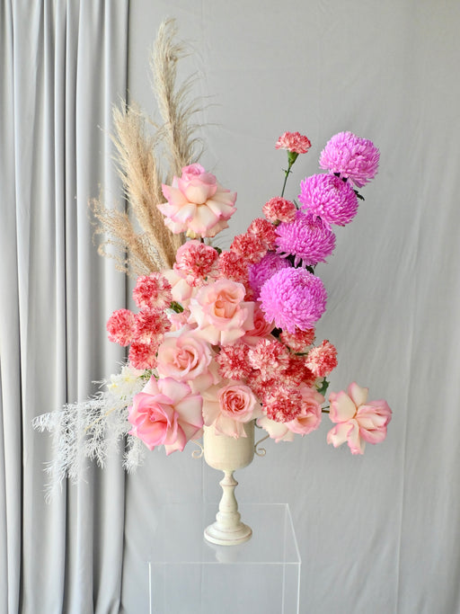 Pink Petals Vintage Serenity