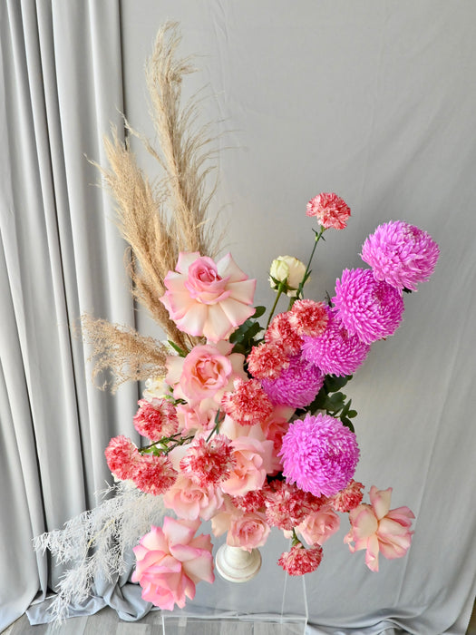 Pink Petals Vintage Serenity