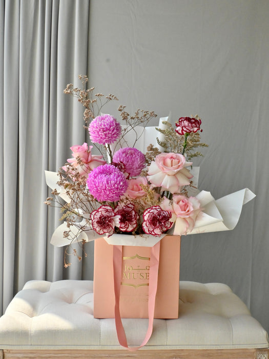 Burgund Pink Bouquet