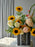 Golden Sunflower & Blush Garden Bouquet