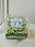 Chamelaucium Money Gift Box with Blue Ribbon
