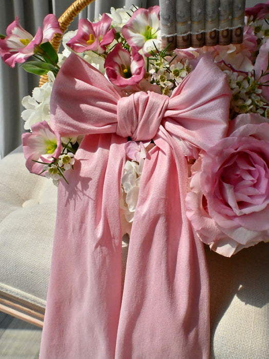 Pink Blossom Money Gift Basket