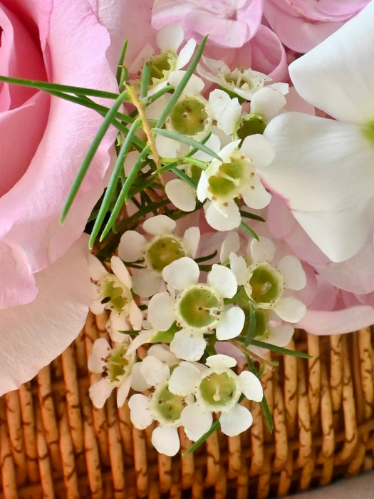 Pink Blossom Money Gift Basket