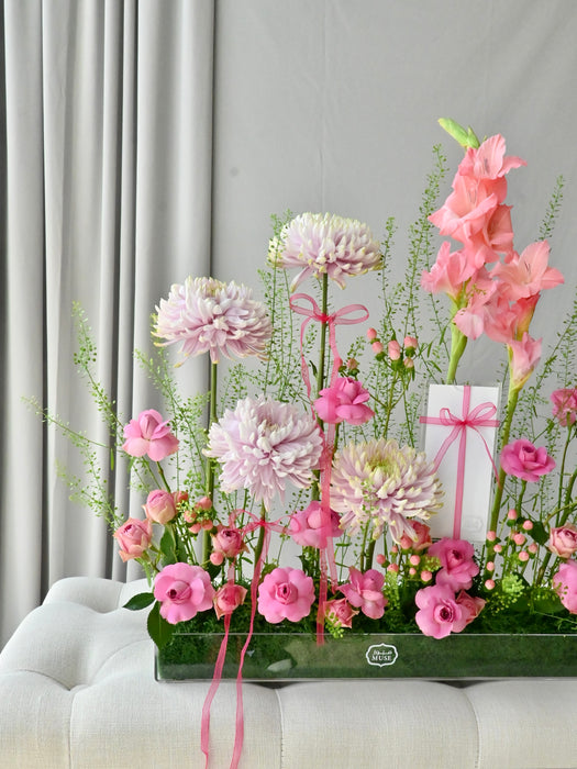 Pink Garden Elegance Money Gift
