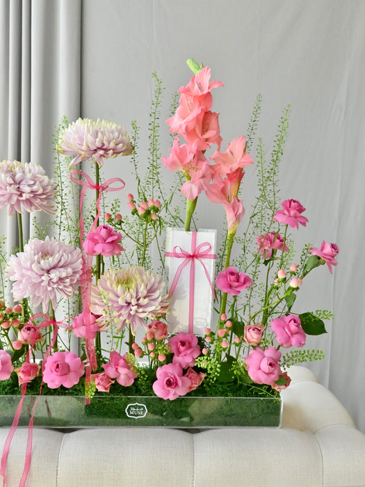 Pink Garden Elegance Money Gift