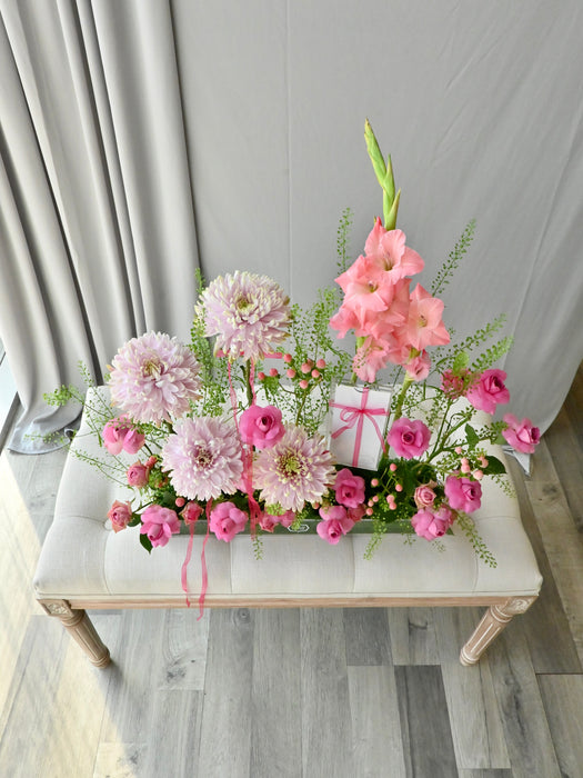 Pink Garden Elegance Money Gift