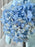 Azure Elegance Floral Bag