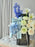 Azure Elegance Floral Bag