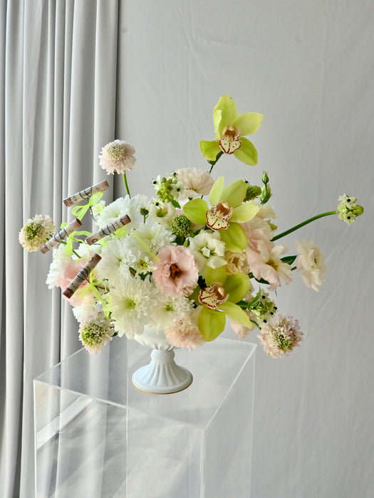 Lime Blossom Elegance