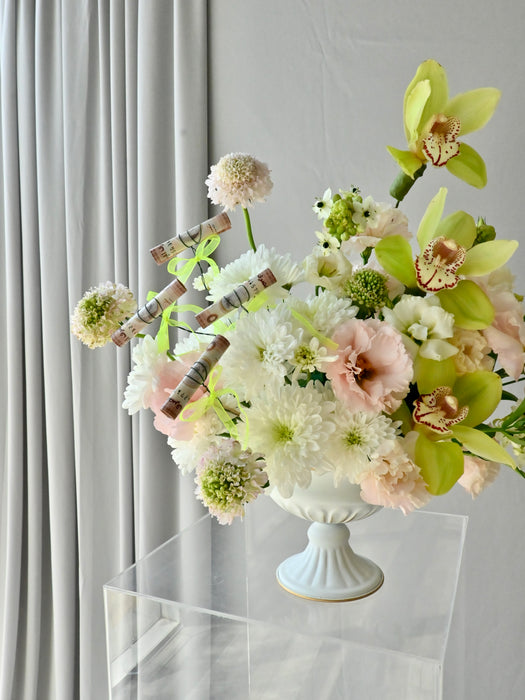Lime Blossom Elegance