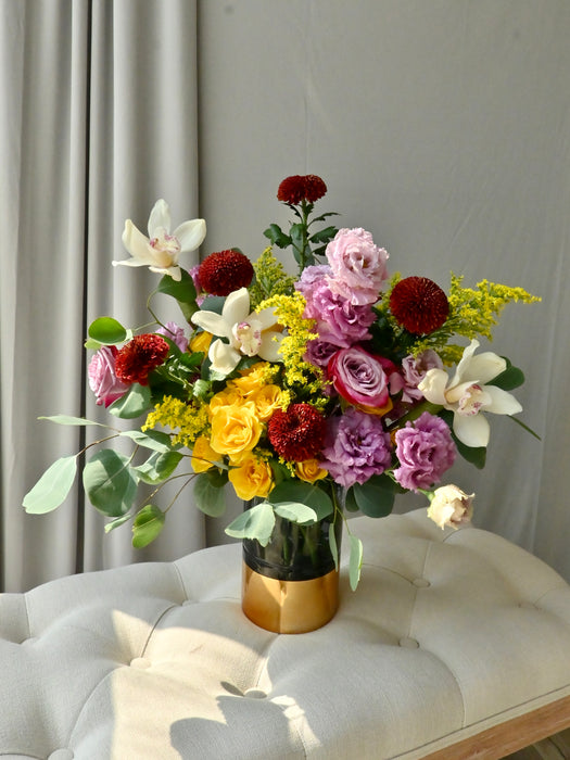 Crimson Velvet Blooms