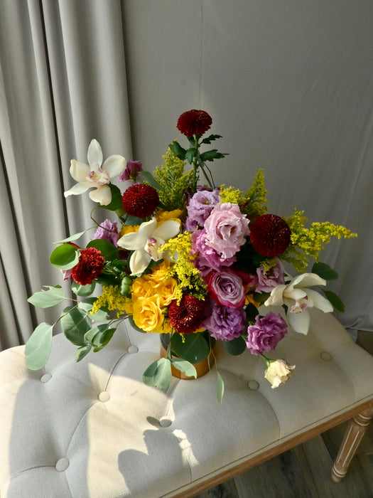 Crimson Velvet Blooms