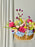 Vibrant Bloom Flower Basket