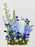 Elegance Blue Garden