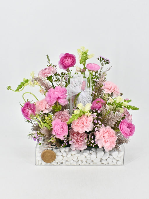 Pinkish Money Arrangement