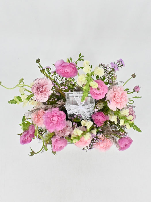 Pinkish Money Arrangement