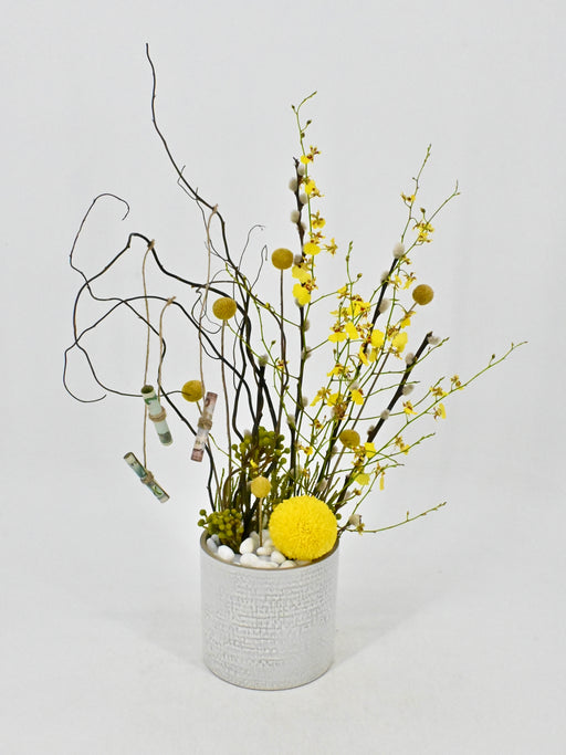 Oncidium Hanging Money Arrangement