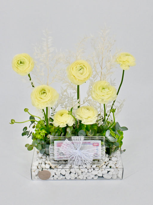 Ranunculus Money Arrangement