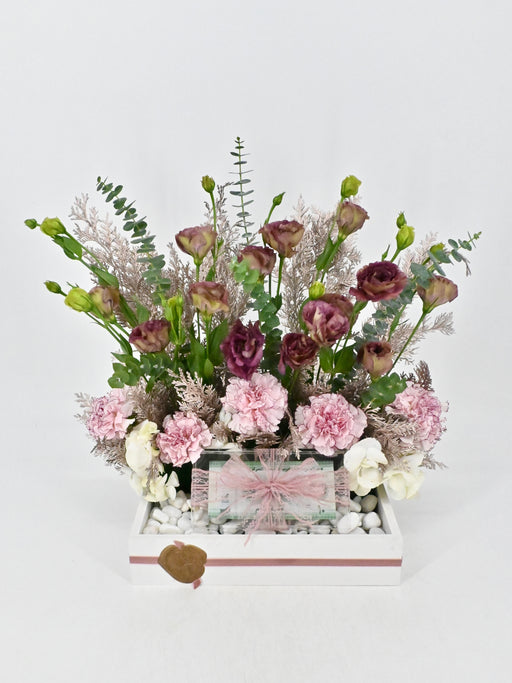 Lisianthus Money Arrangement