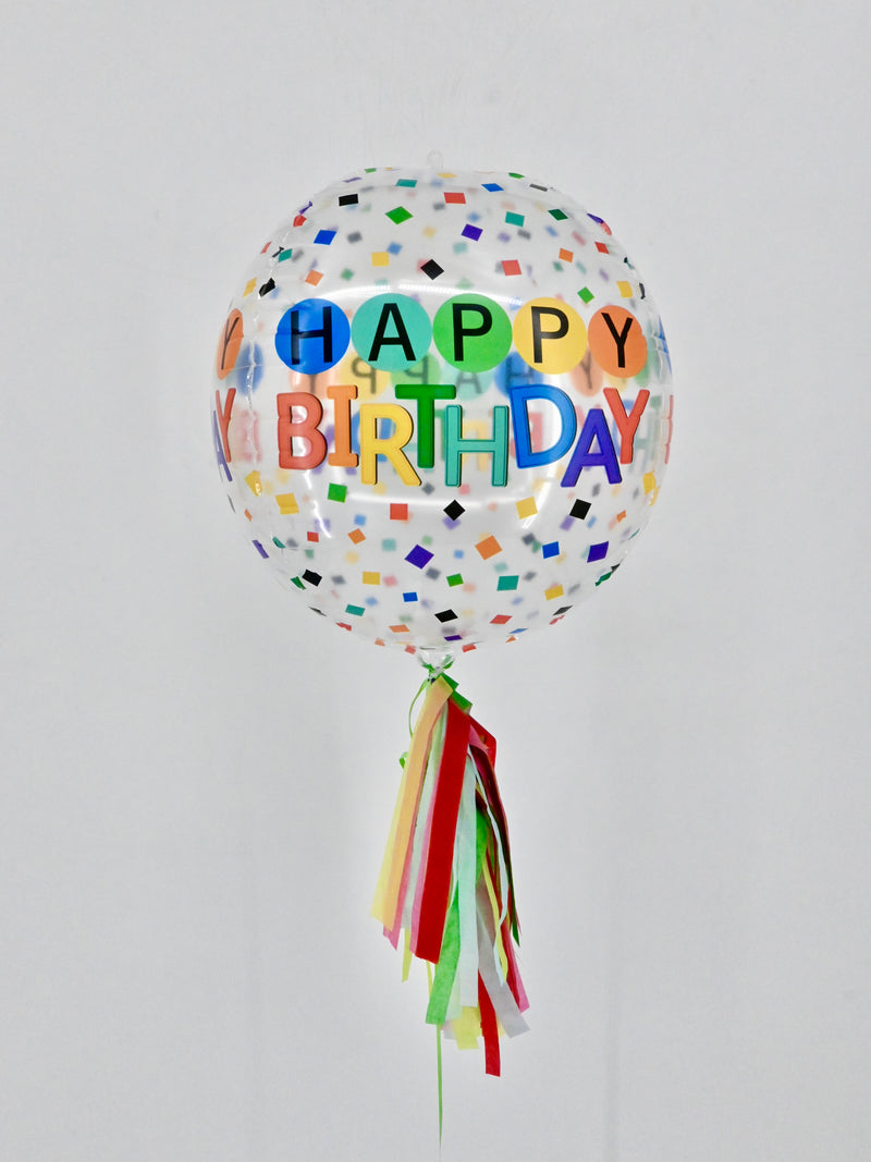 Birthday Balloons with Tassel