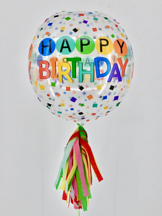 Birthday Balloons with Tassel