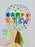 Flowery Birthday Balloon Set